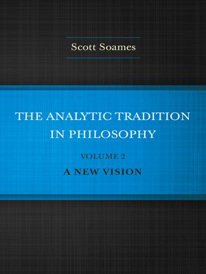 cover image of The Analytic Tradition in Philosophy, Volume 2